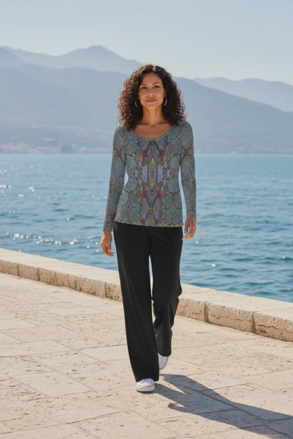 Black Flow Pants - Casual Wide-Leg Pants