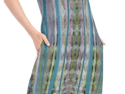 Selena Stripe Maxi Sundress
