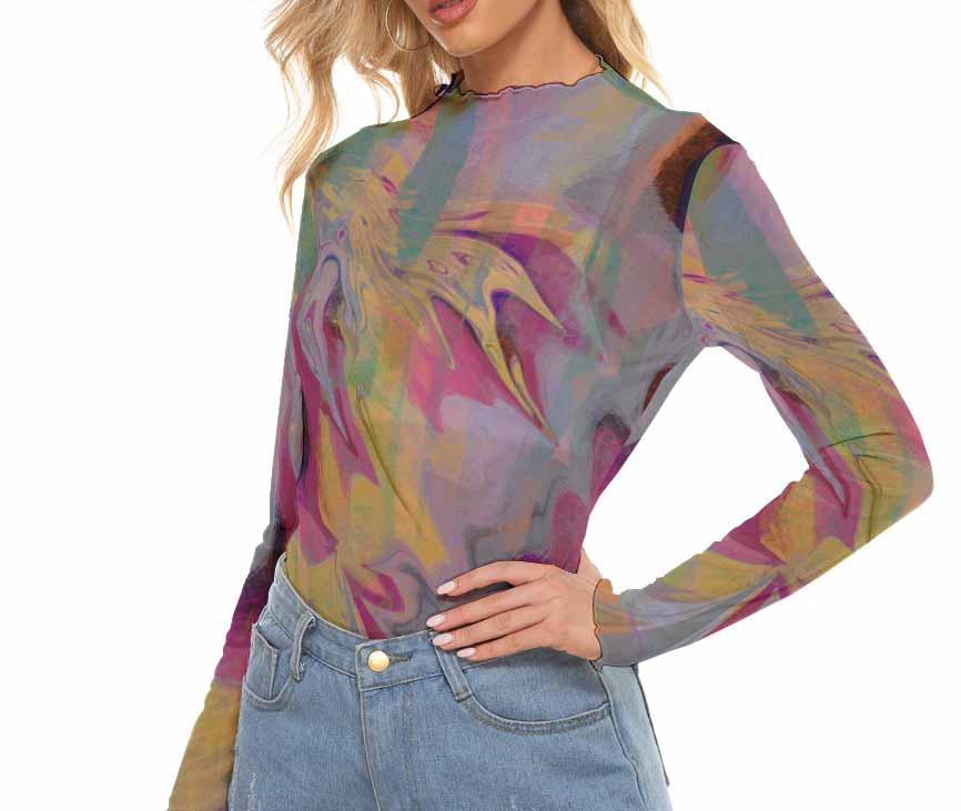 Suzanne Mesh Top