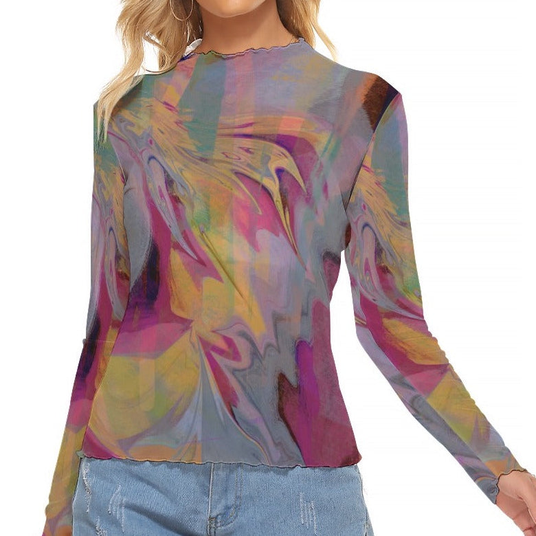Suzanne Mesh Top